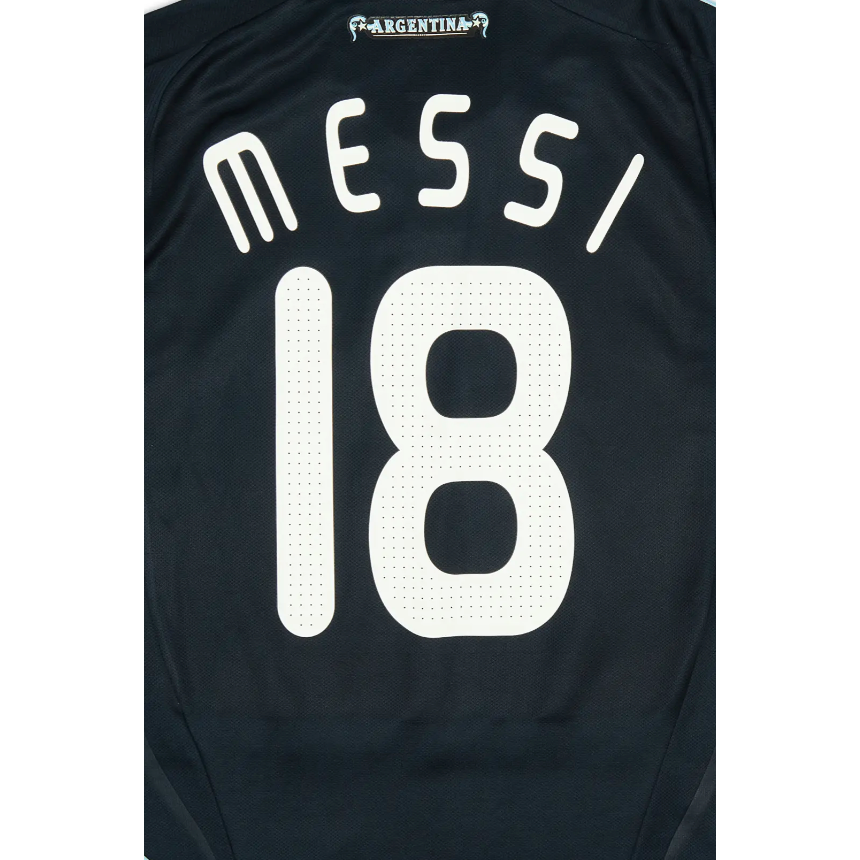 Argentina 2008 Away Messi Name Set