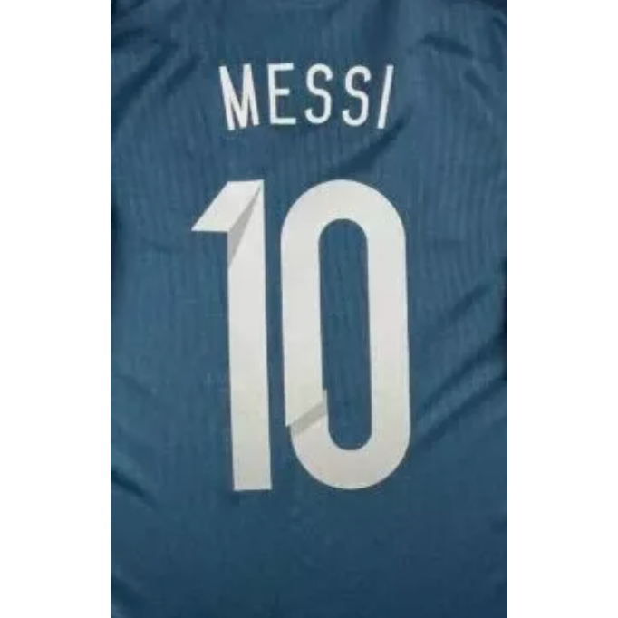 Argentina 2015 Messi Away Name Set