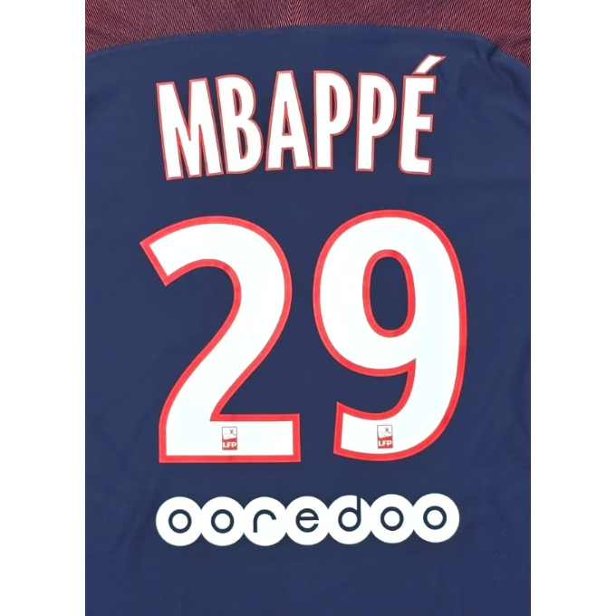 PSG 2017/18 Mbappe Home Name Set (2012/2016 Style)