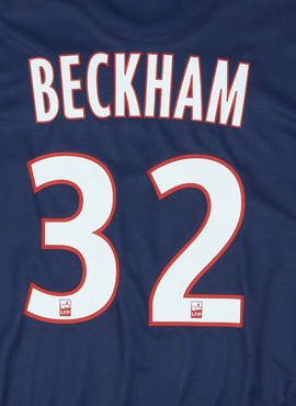 PSG 2012/13 Beckham Home Away Name Set