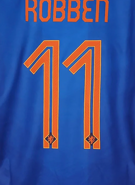 Netherlands 2014 Robben Away Name Set