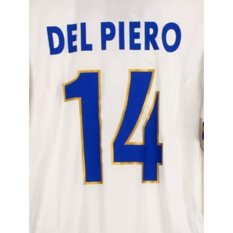 Italy 1996 Away Del Piero Name Set