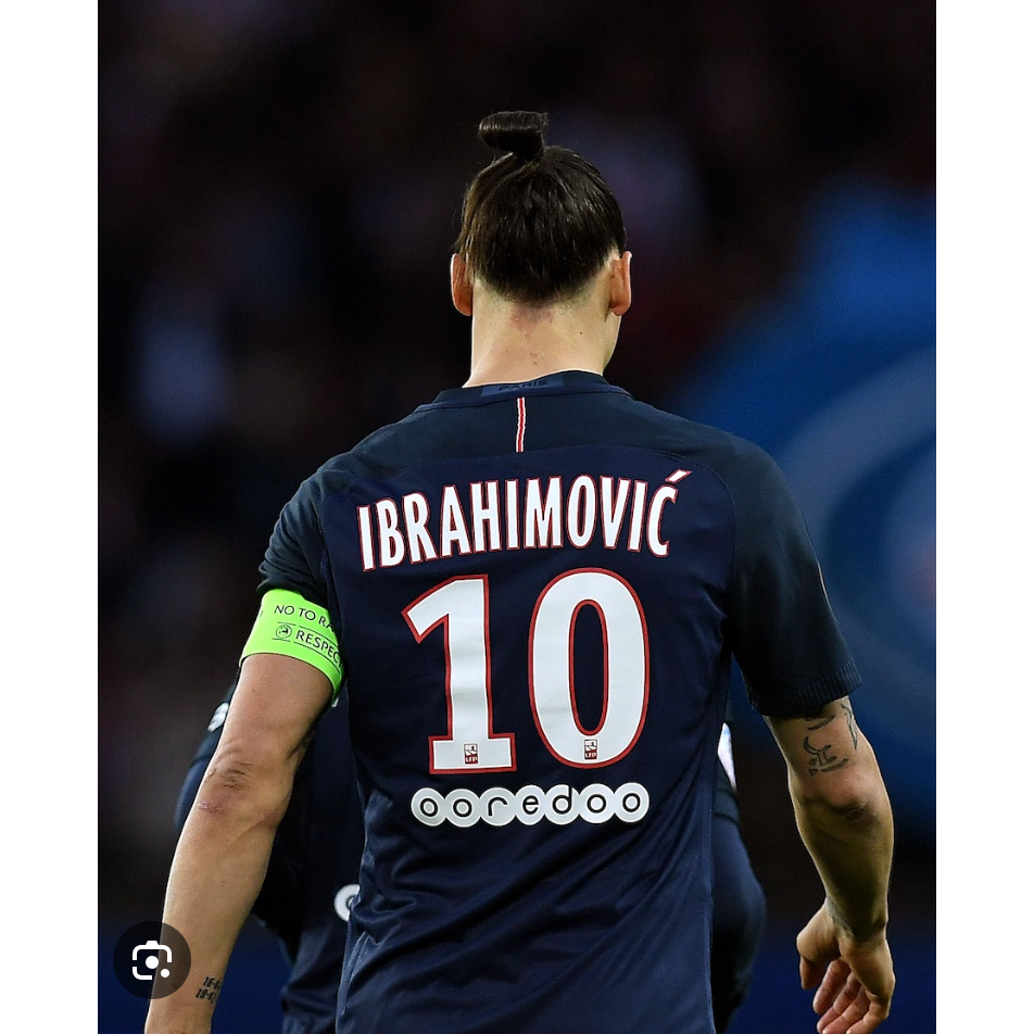 PSG 2014/16 Home Ibrahimovic Name Set