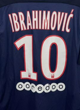 PSG 2014/16 Home Ibrahimovic Name Set