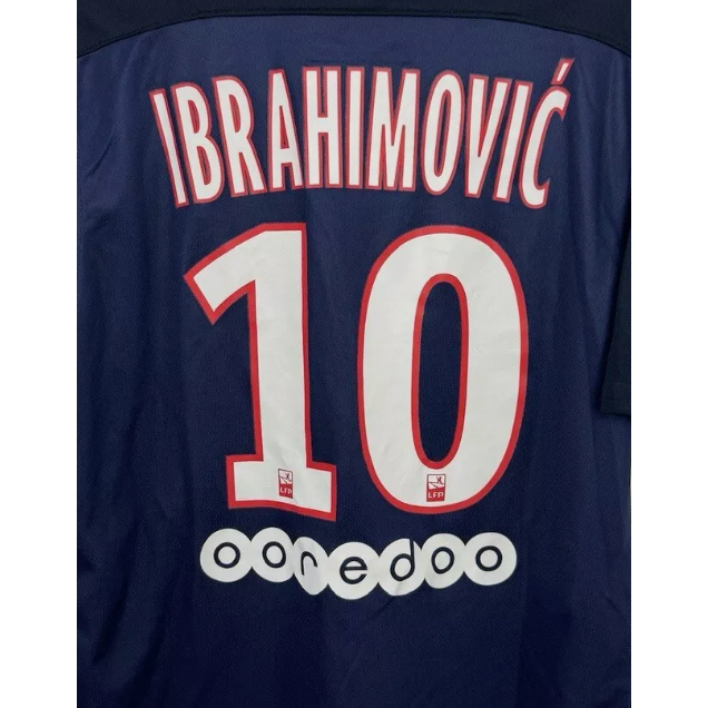 PSG 2014/16 Home Ibrahimovic Name Set