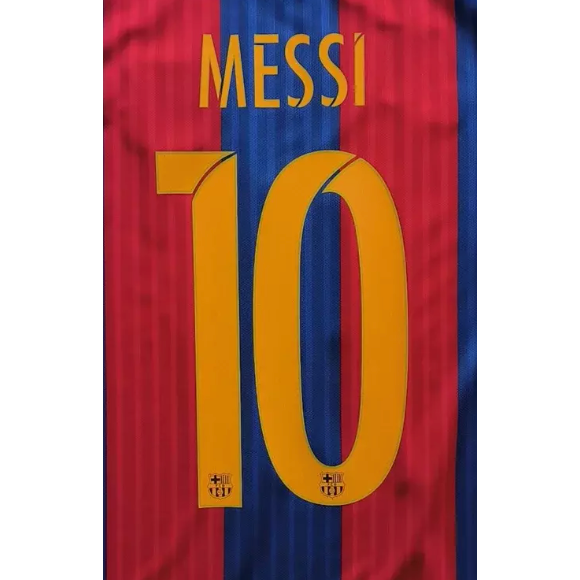 Barcelona 2016/17 Home Messi Nameset