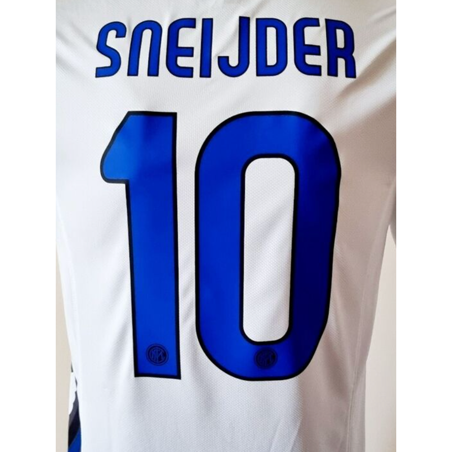 Inter Milan 2010/11 Sneijder Away Name Set