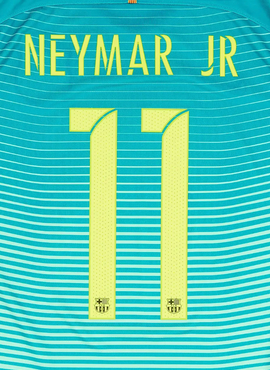 Barcelona 2016/17 Neymar 3rd Name Set