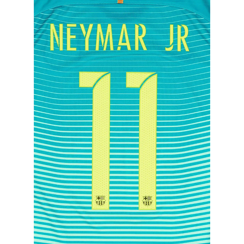 Barcelona 2016/17 Neymar 3rd Name Set