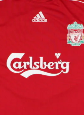 Liverpool Replacement Carlsberg Shirt Sponsor