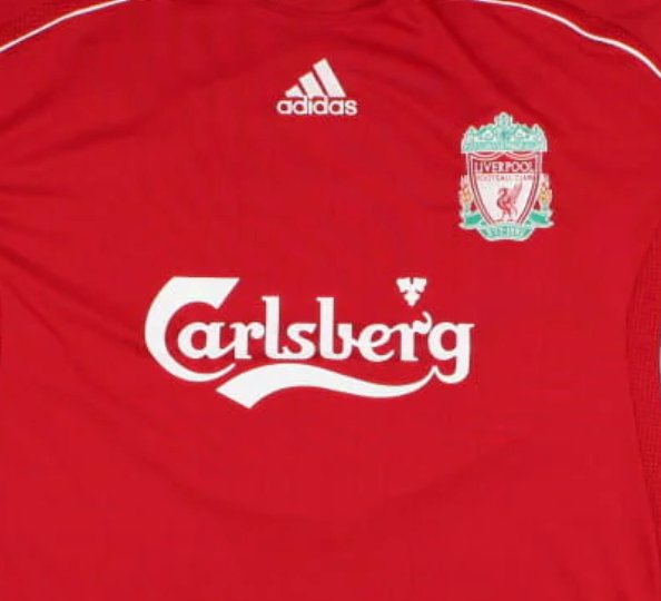 Liverpool Replacement Carlsberg Shirt Sponsor