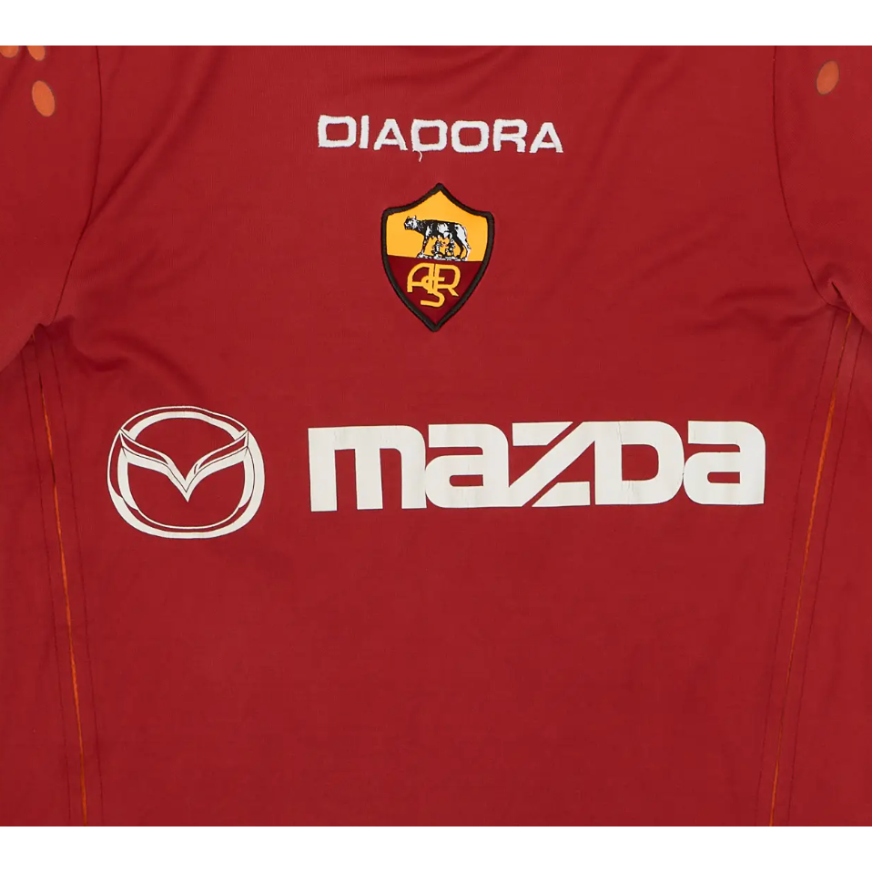 AS Roma Replacement Mazda Shirt Sponsor