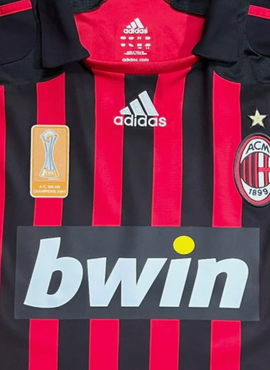 AC Milan Replacement Bwin Shirt Sponsor