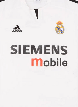 Siemens Mobile Real Madrid 2004/05 Replacement Sponsor