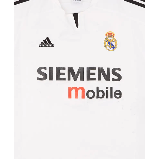 Siemens Mobile Real Madrid 2004/05 Replacement Sponsor