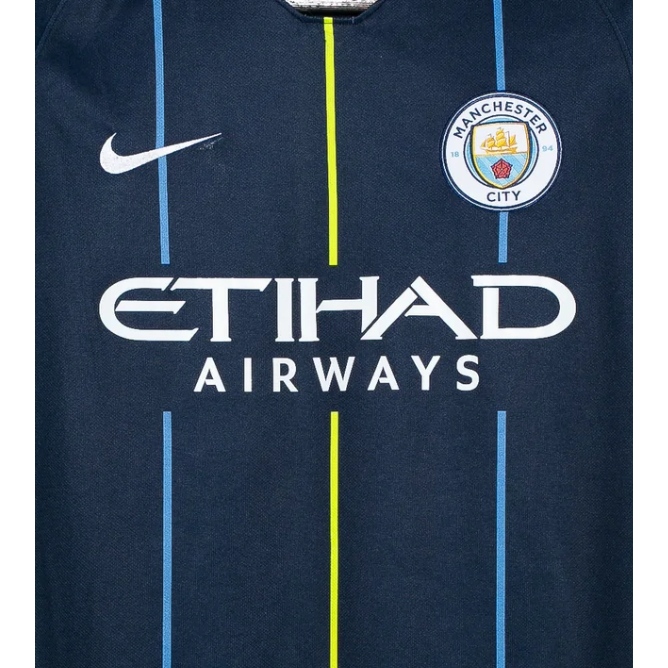Man City Etihad Replacement Shirt Sponsor