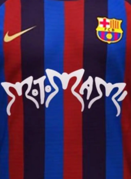 Barcelona Clásico 2 Shirt Sponsor WHITE