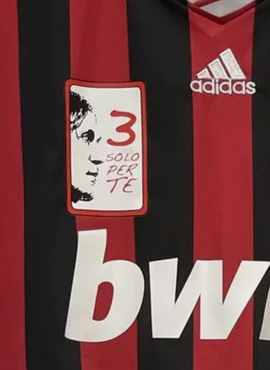 Maldini 'Last Game' Shirt Patch Sponsor