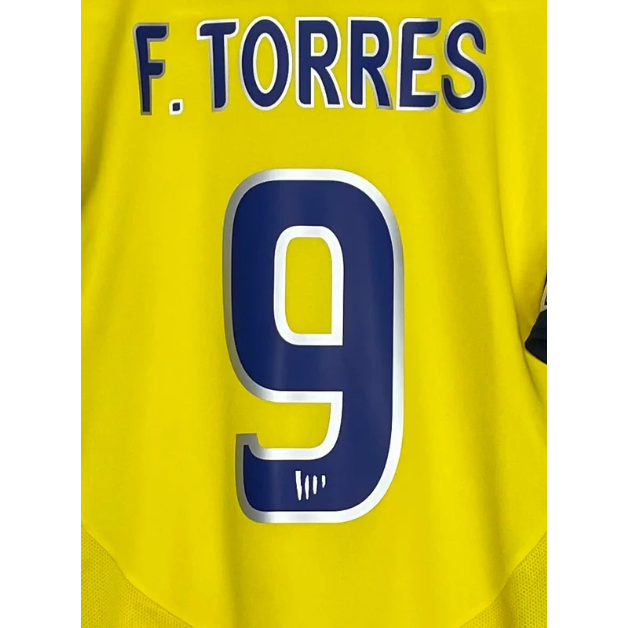 Atletico Madrid 2003/04 Away Torres Name Set