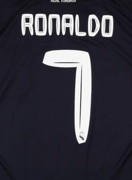 Real Madrid 2010/11 Away Ronaldo Name Set