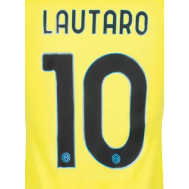 Inter Milan 2022/23 Lautaro 3rd Name Set