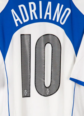 Inter Milan 2004/05 Adriano Away Name Set