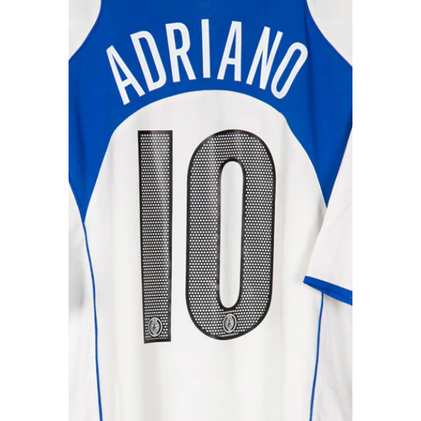 Inter Milan 2004/05 Adriano Away Name Set