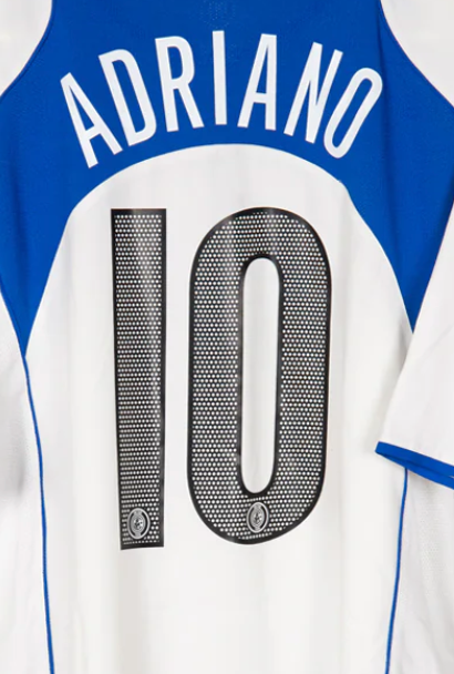 Inter Milan 2004/05 Adriano Away Name Set