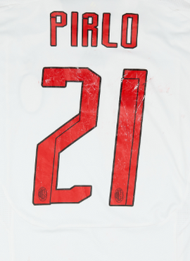 AC Milan 2007/08 Pirlo Away Name Set
