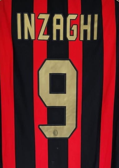 AC Milan 2004/07 Inzaghi Home Name Set