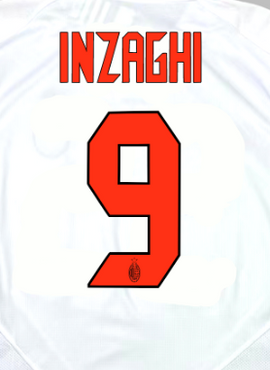 AC Milan 2004/07 Inzaghi Away Name Set