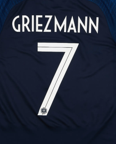 France 2018 Griezmann Name Set