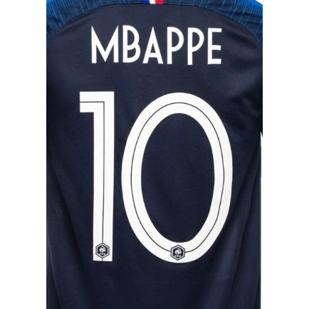 France 2018 Mbappe Name Set