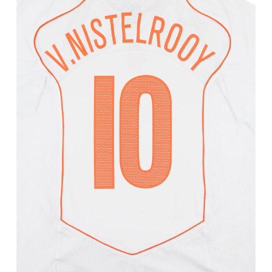 Netherlands 2004 Away Van Nistelrooy Name Set