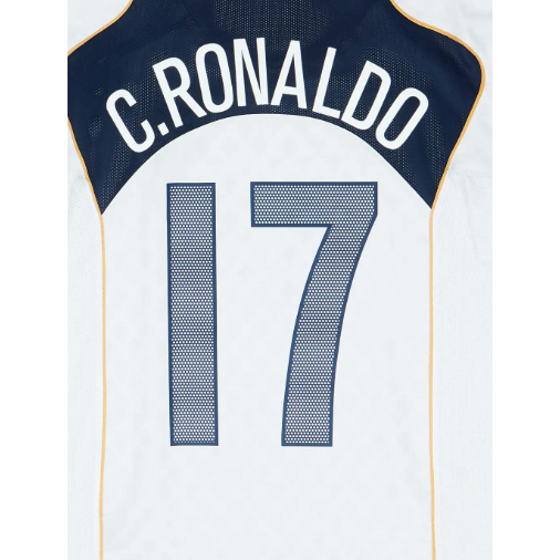 Portugal 2004 Ronaldo Away Name Set