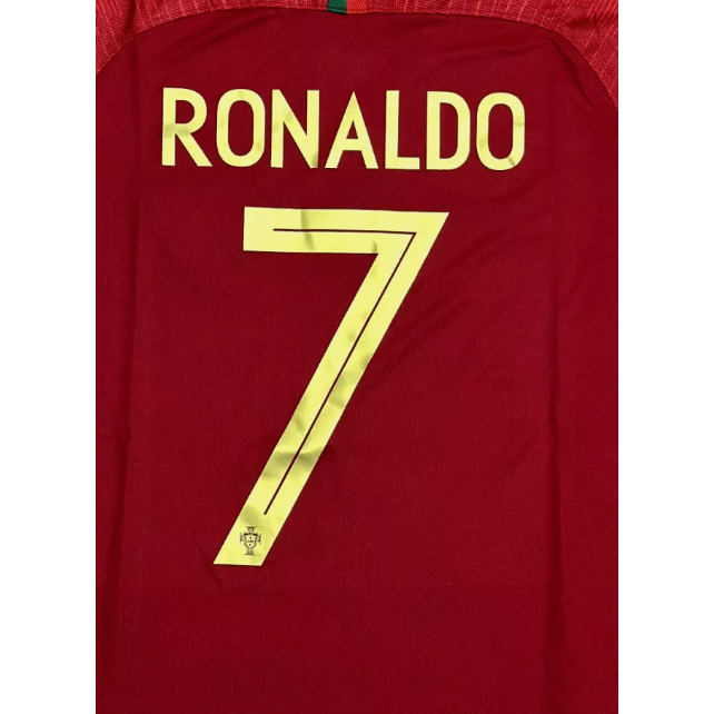 Portugal 2018 Ronaldo Home Name Set