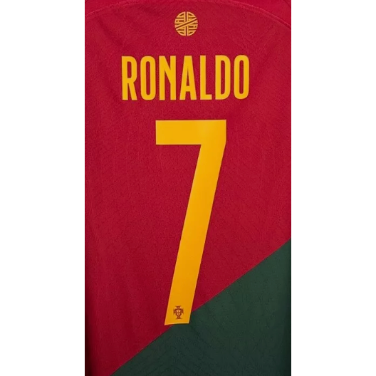 Portugal 2022 Ronaldo Home Name Set