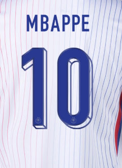 France 2024 Mbappe Away Name Set