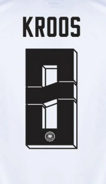 Germany 2024 Kroos Home Name Set