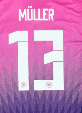 Germany 2024 Muller Away Name Set
