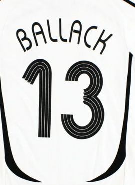 Germany 2006 Ballack Name Set