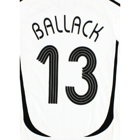 Germany 2006 Ballack Name Set