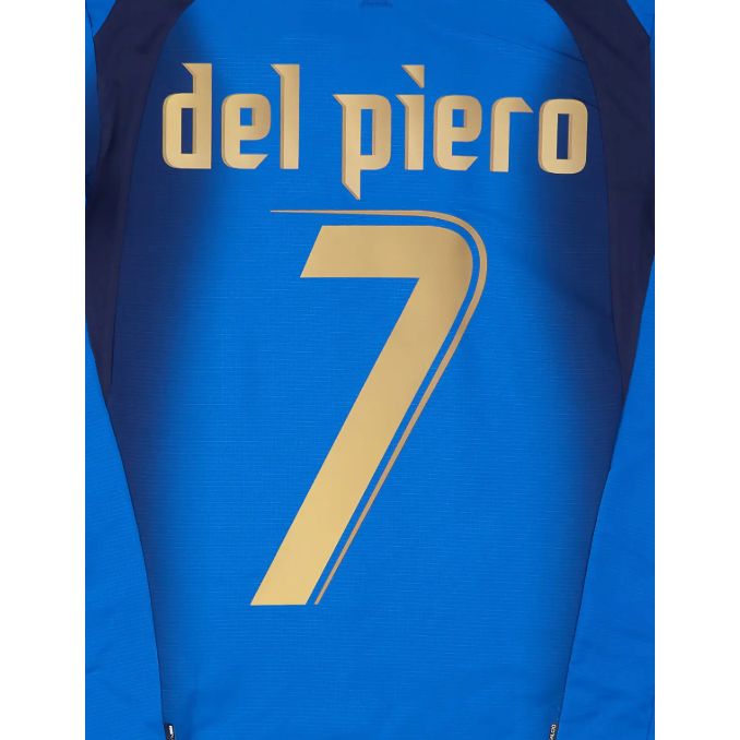Italy 2006 Del Piero Home Name Set