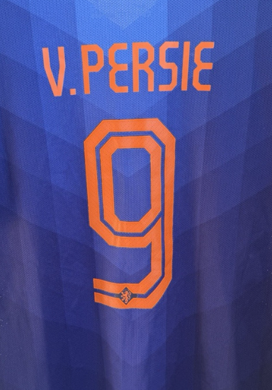 Netherlands 2014 Van Persie Away Name Set