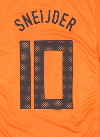 Netherlands 2010 Van Persie Home Name Set