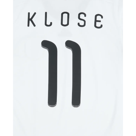 Germany 2010 Klose Home Name Set