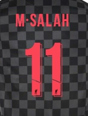Liverpool 2018/21 UCL Salah Name Set