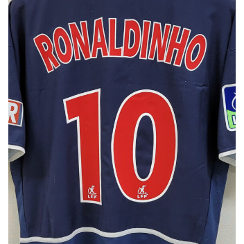 PSG 2002/03 Ronaldinho Name Set