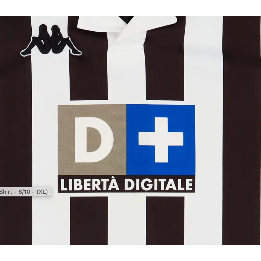 Juventus Liberta Digitale 1998/00 Replacement Sponsor