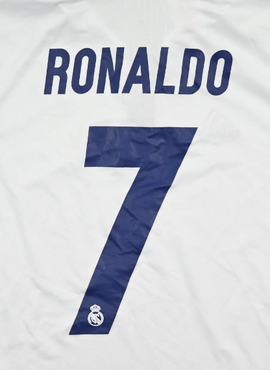 Real Madrid 2016/17 Home Ronaldo Name Set